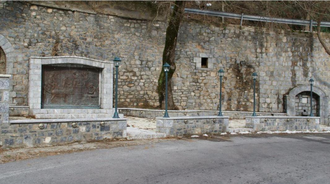 Villa Stonehouse Dome Lagadia Lagkadia Esterno foto