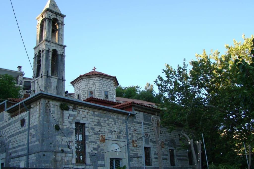 Villa Stonehouse Dome Lagadia Lagkadia Esterno foto
